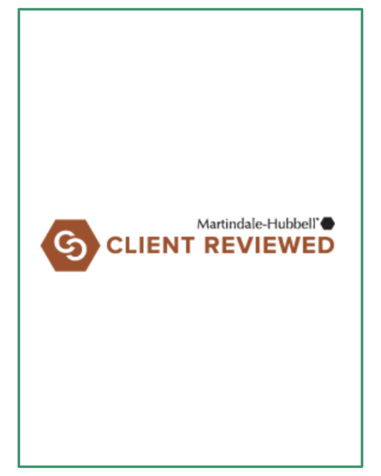 Martindale Client Reviewed