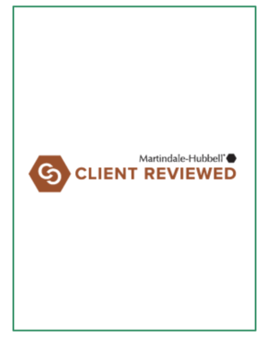 Martindale Client Reviewed